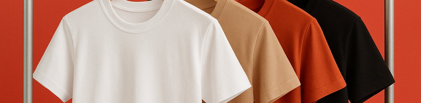 ผลิตเสื้อยืดเปล่าตามแบบที่ต้องการ