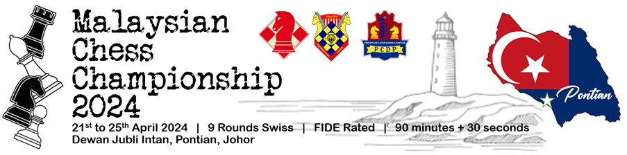 Malaysian Chess Championship 2024. Catur Malaysia. Johor Chess. 