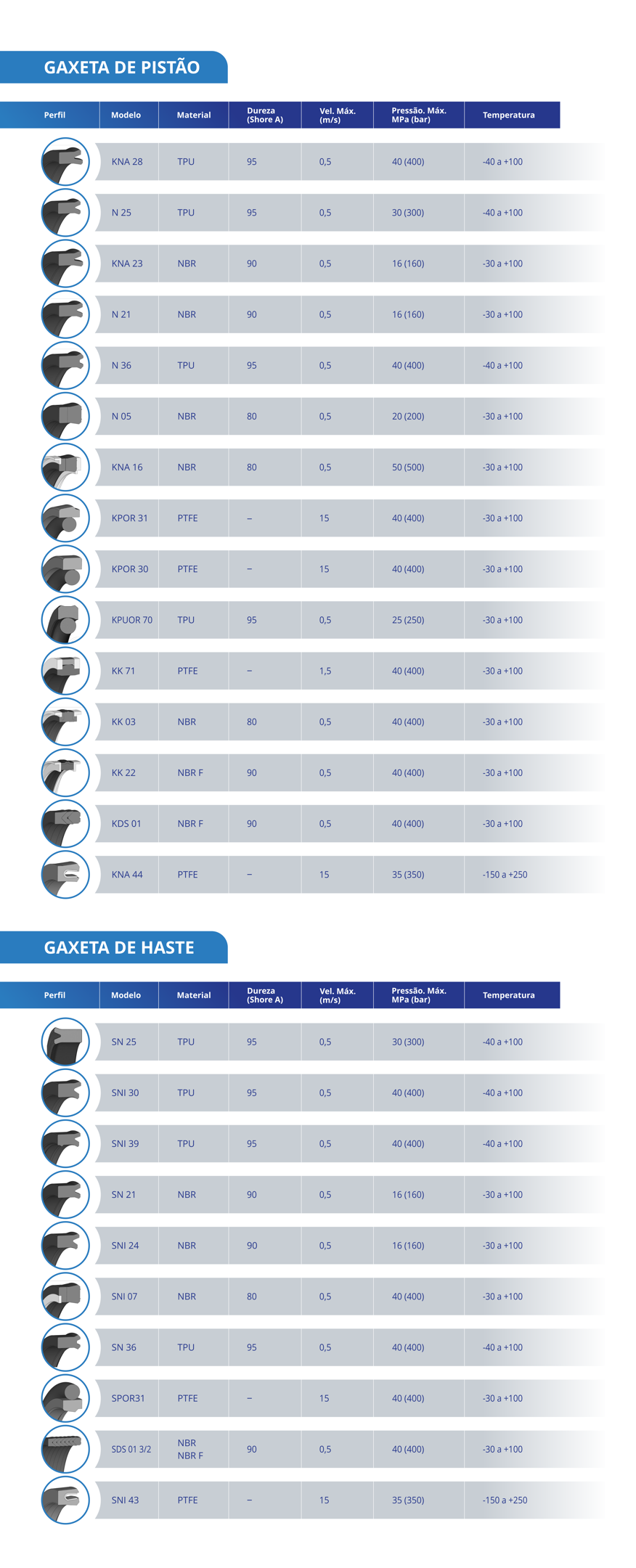 Gaxetas Tecnoseal