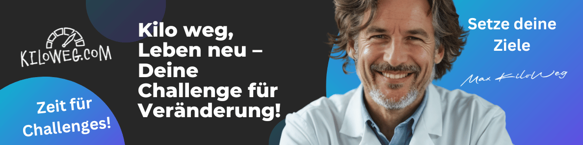 Zeit für Challenges! Kilo weg!