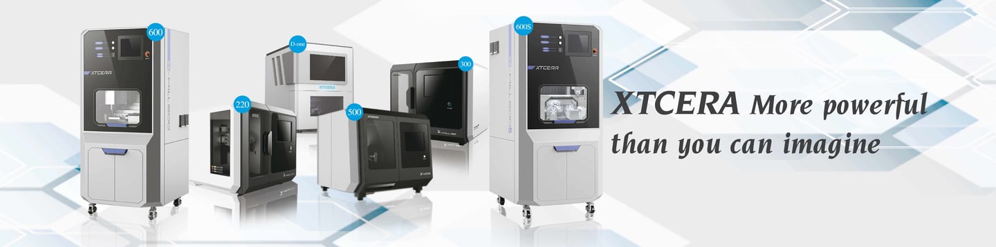 XTcera dental milling machines
