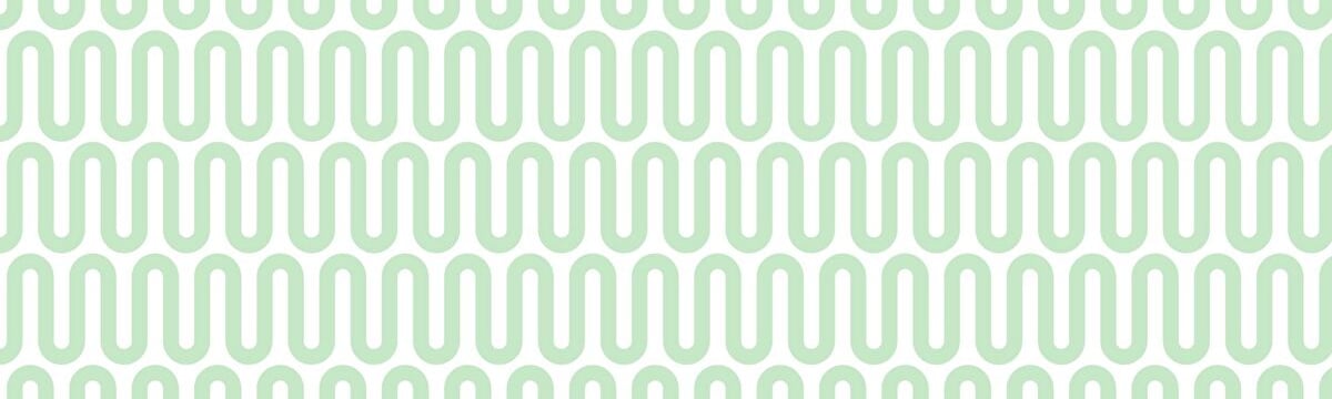 green ripples at the bottom of the page