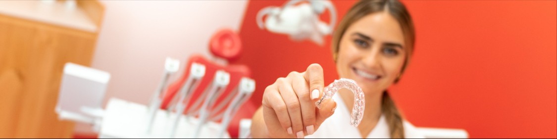 Dra. Maria Quintana en la clínica dental