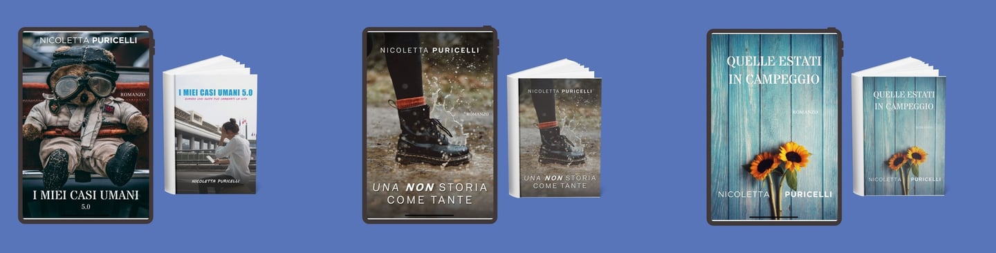 Le diverse copertine della serie "Casi umani"