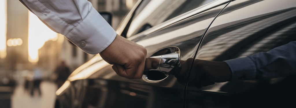 Freundliche Chauffeure von Ben Fahrdienst: Persönlicher Service für barrierefreien Transport.