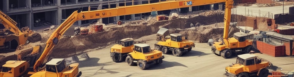 Chantier en plein centre ville