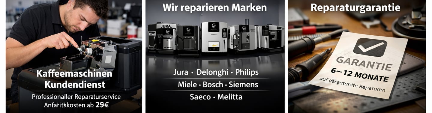Kaffeevollautomaten Reparaturservice Berlin