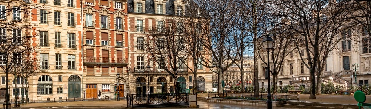 Place Dauphine in Autumn