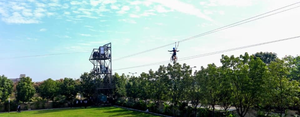 Sky bicycle Zipline Manufacture SAM Zip Line Laos