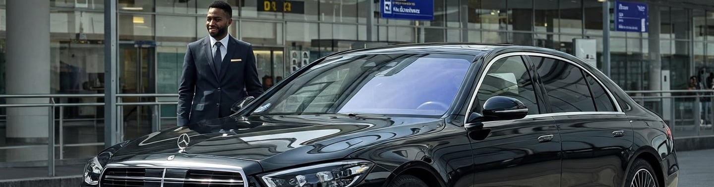 First Class Airport Chauffeured Car