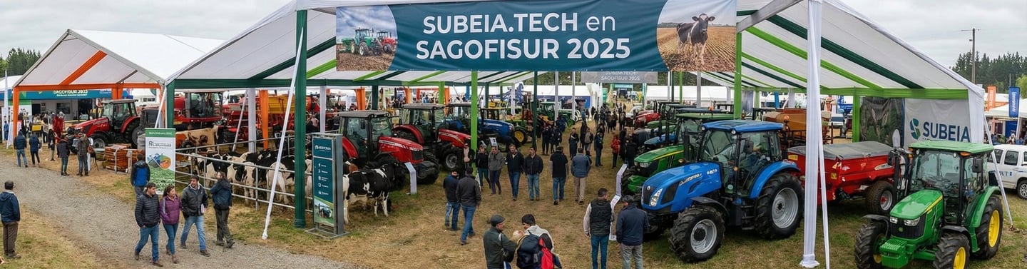 Cabecera de SUBE IA presente en SAGOFISUR 20205