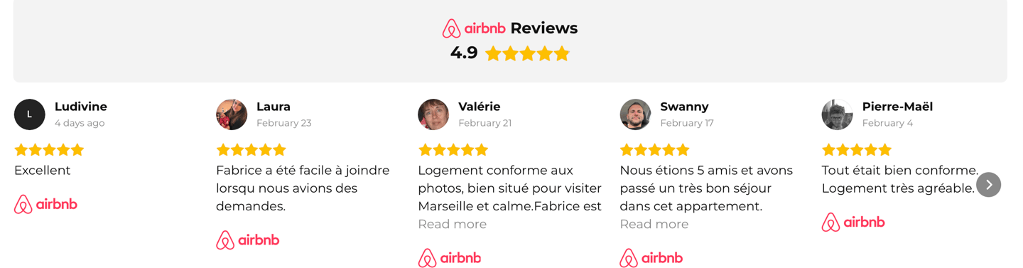airbnb-review-casamore-note-rating-5 éoiles-superhost