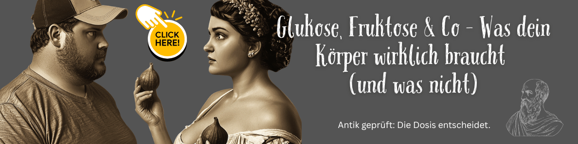 Glukose und Fruktose - Antik geprüft Die Dosis entscheidet.