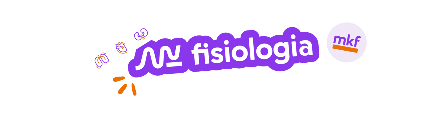 Logo MK Fisiologia estilizado com stickers