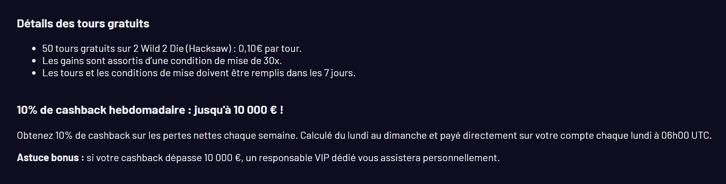 Cashback Fast Slots