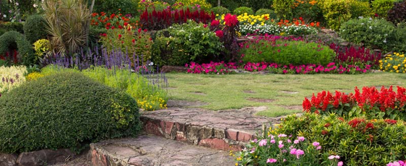 l mantenimiento de los jardines de la comunidad