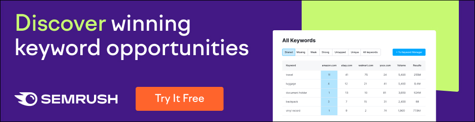 SEMRUSH Boost Your Small Business