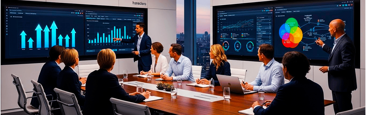 pessoas em reunião de negócio