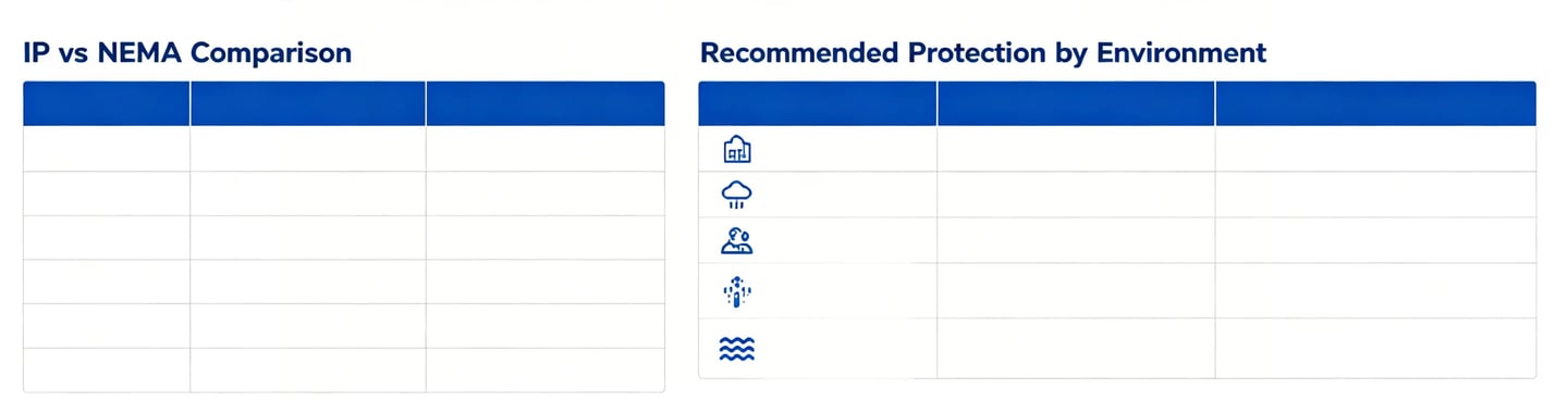 IP vs NEMA Comparison