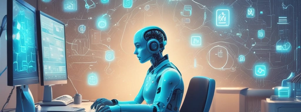 Close-up of a chatbot interface displaying a helpful, empathetic response.