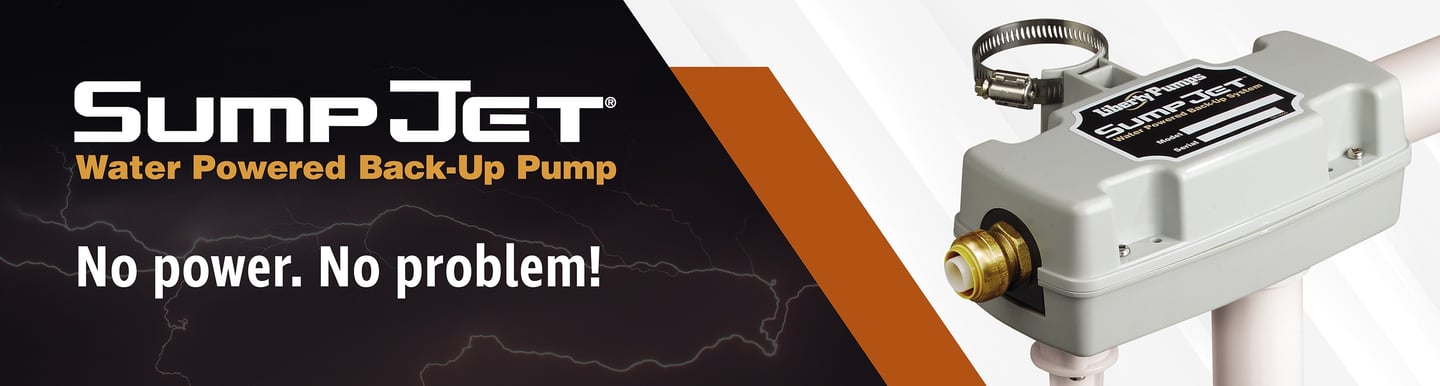 Liberty pumps banner with sumpjet