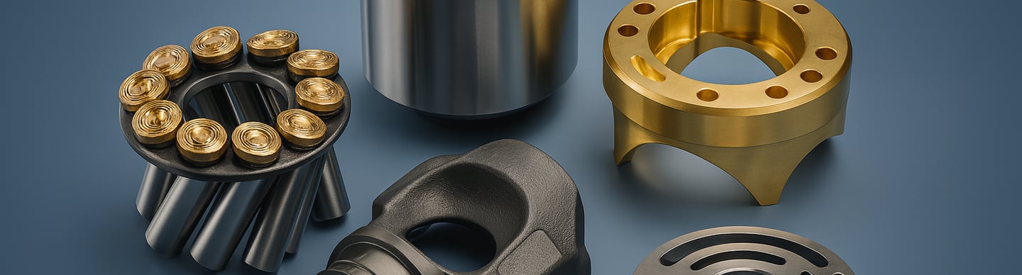 Original Ersatzteile von Hydraulikpumpen und Hydraulikmotoren