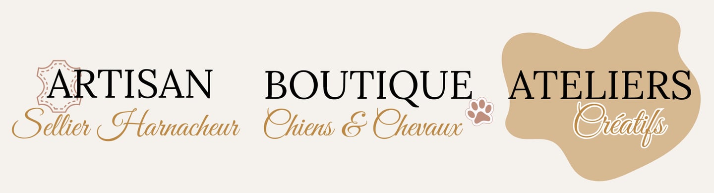 Artisan sellier harnacheur, boutique chiens et chevaux, ateliers créatifs Genève Suisse