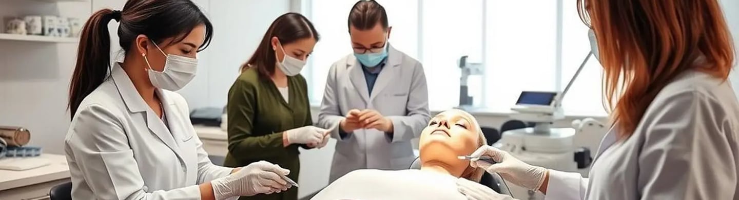 Global Aesthetic Academy K-Beauty training session