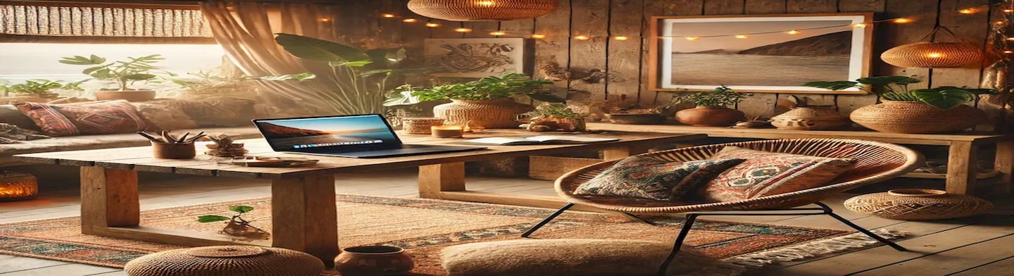 boho dream office