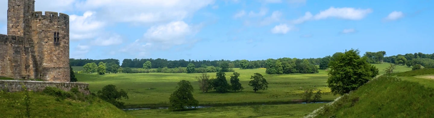 Alnwick Castle Scenery  