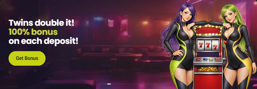 Twindor Casino – An offer from the Twins! 100% deposit bonus!