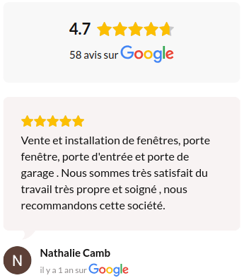 Nos avis Google