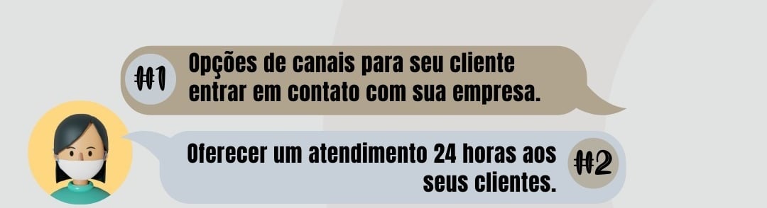 Chatbot, Multicanais. Todas as Redes Sociais. Em um só canal? Dê um Up no seu atendimento. 