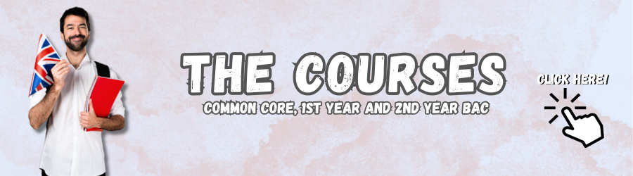 The English courses from beginners level to advanced