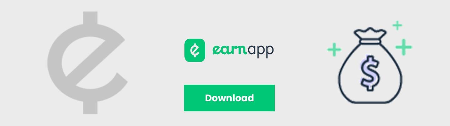 Earnapp banner Sign up