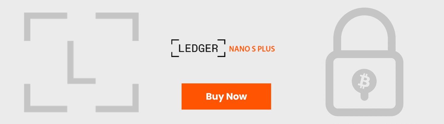 Ledger Nano S Buy now banner