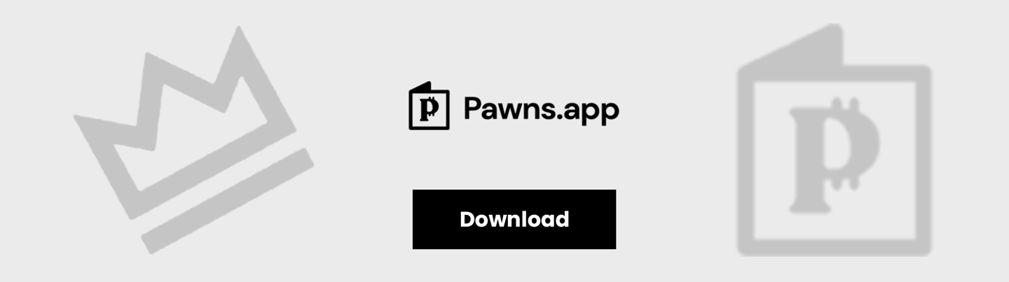 Pawnsapp banner Sign up