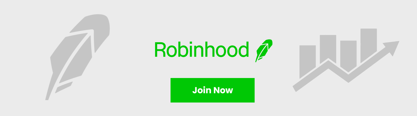 Robinhood banner Join now