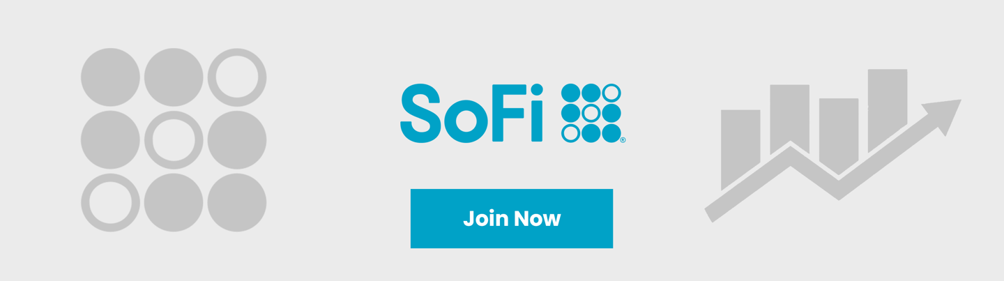 SoFi banner Join now