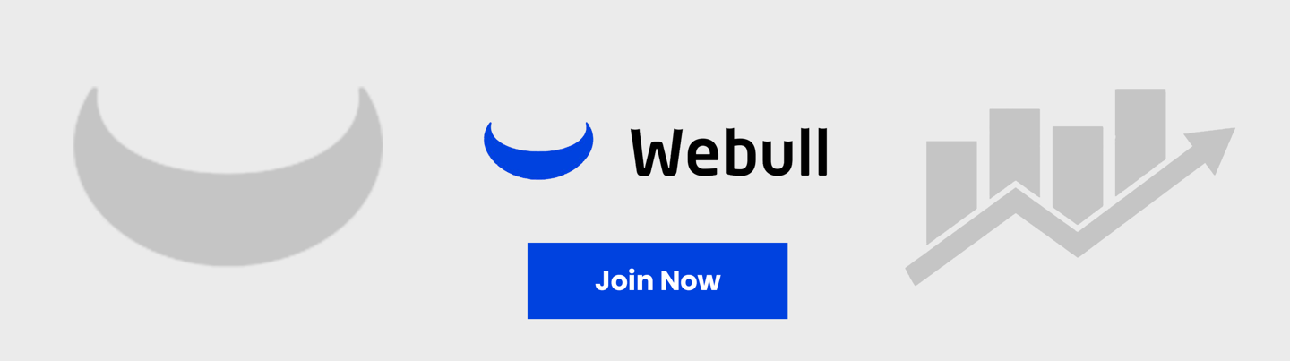 WeBull banner Join now