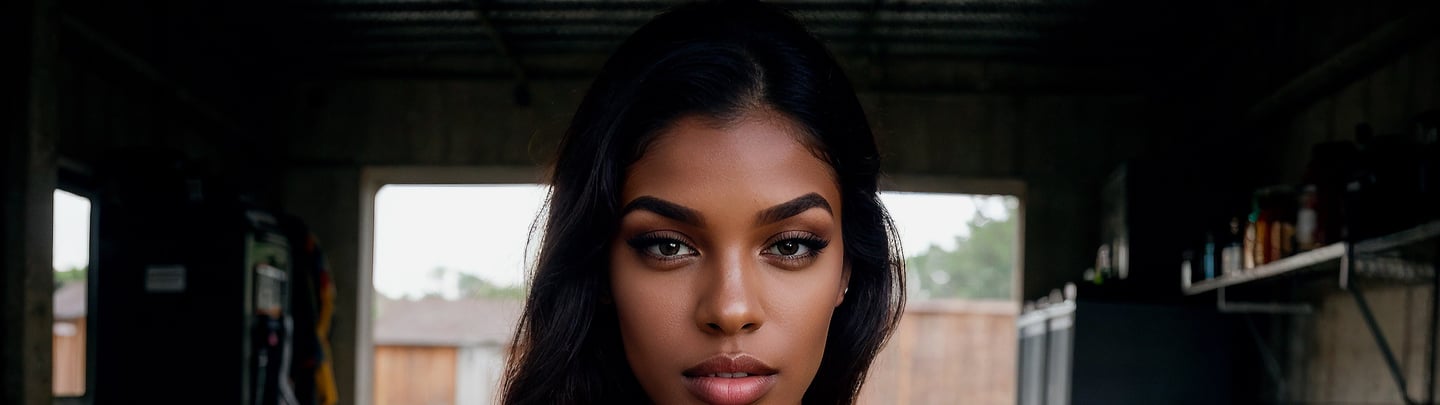 a woman in a braille braille braille braille braille braille