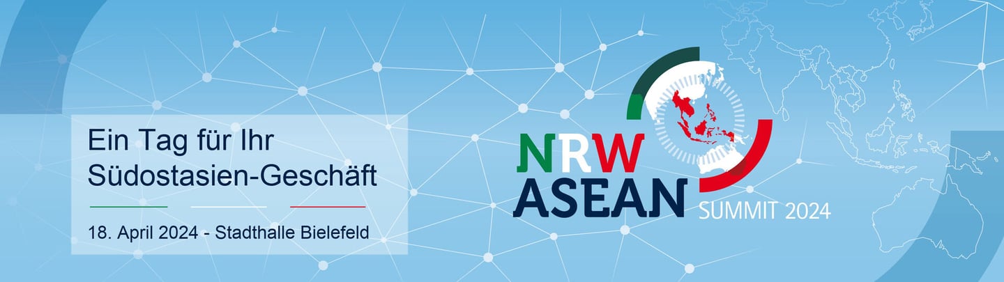 Logo ASEAN Summit in NRW Deutschland