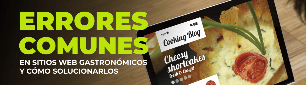 Errores Comunes en paginas web gastronomicas