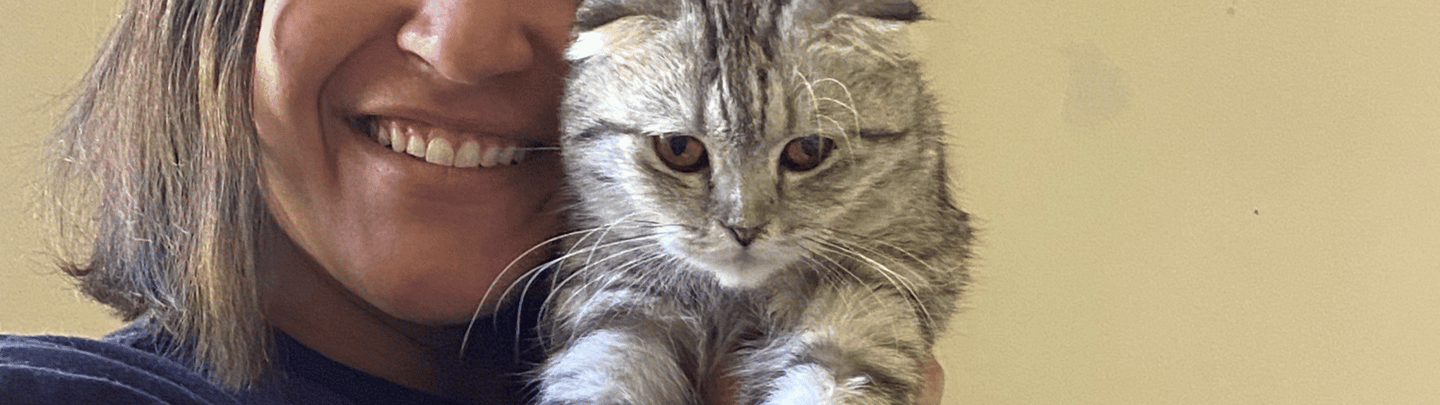 Fareeda on adoption day