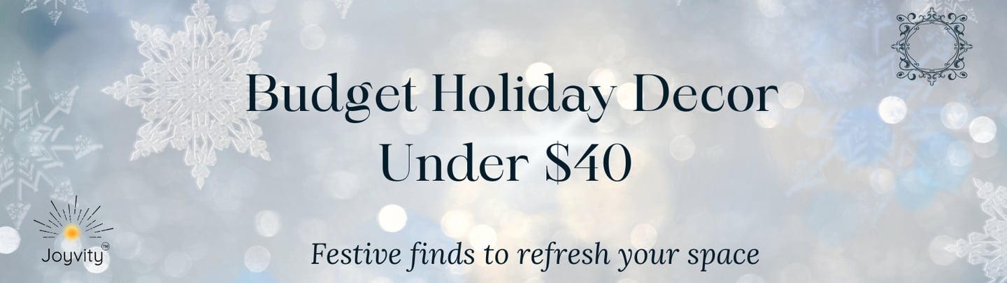 Banner image featuring soft blue and white snowflakes with a gentle winter glow. The text reads “Bud