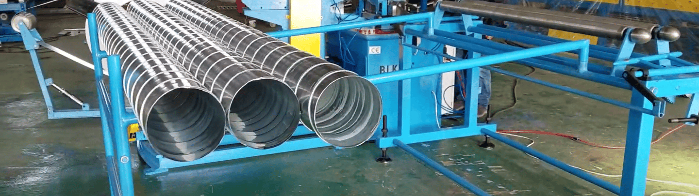 máquinas para fabricar spiroducto hvac