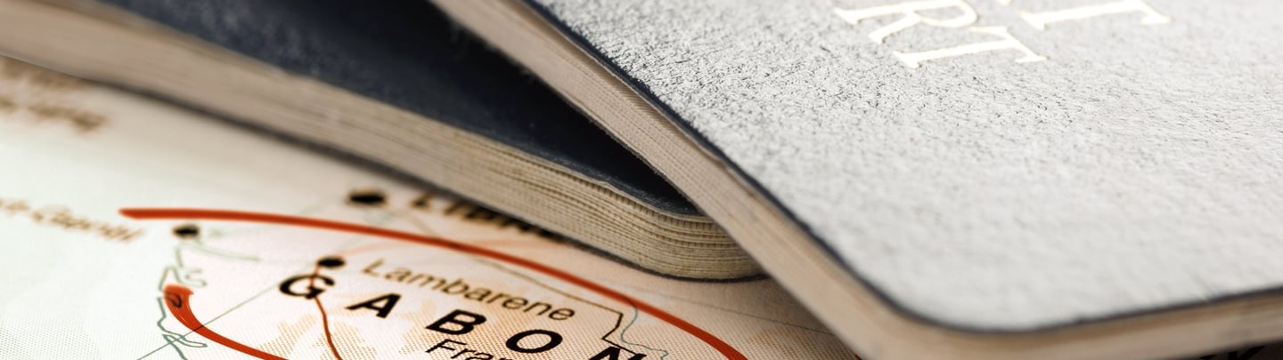 A valid passport is required for entering Gabon.