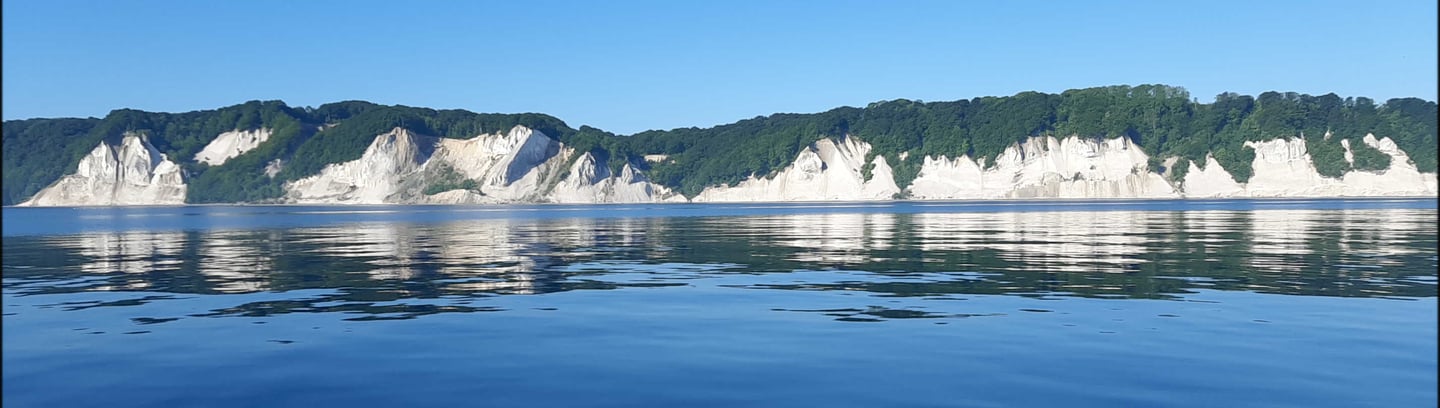 Kreidefelsen Møn Segeln