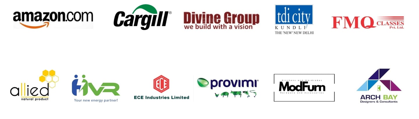 a group of logos that include the company's logos