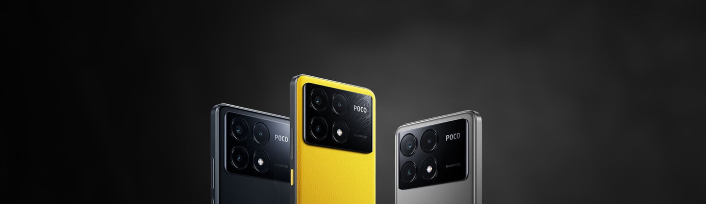 POCO X6 Pro colores 2025 imagen real
